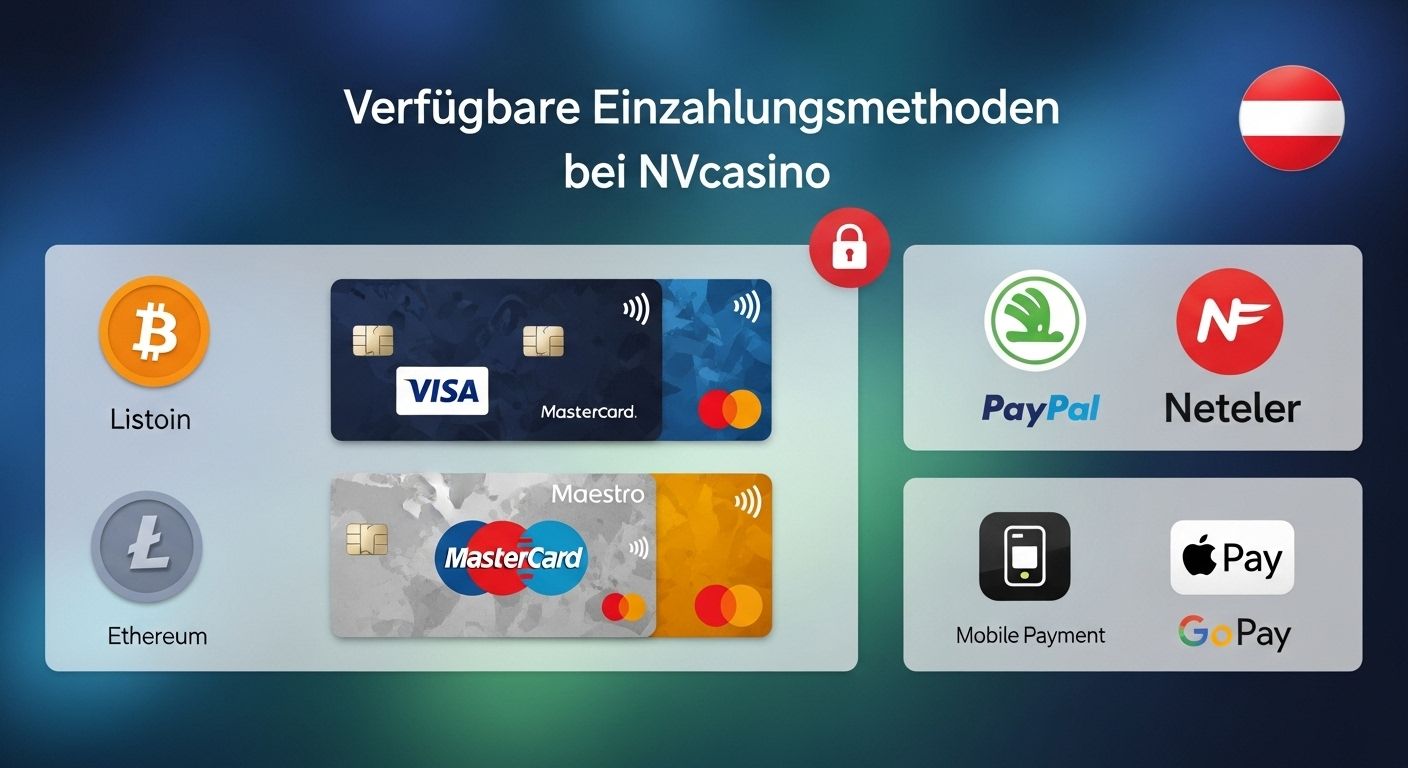 Verfügbare Einzahlungsmethoden casino deposit